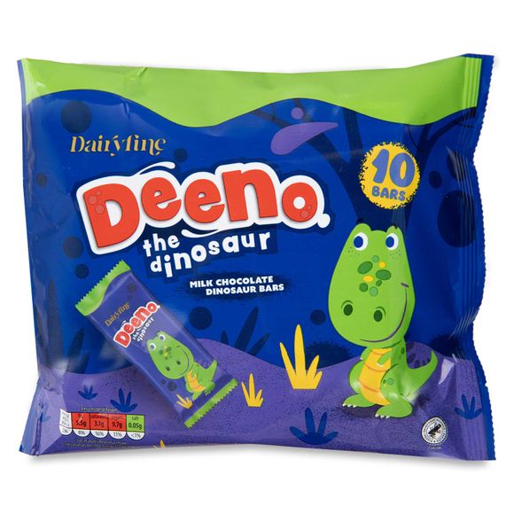 Dairyfine Milk Chocolate Deeno The Dinosaur 10x18g